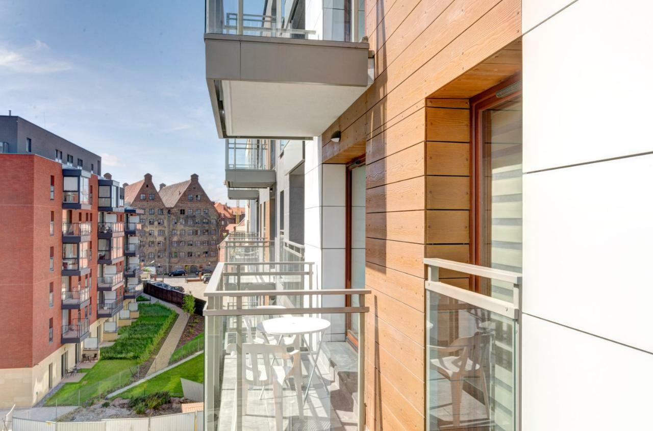Apartament Morski Nowa Motlawa Lägenhet Gdańsk Exteriör bild