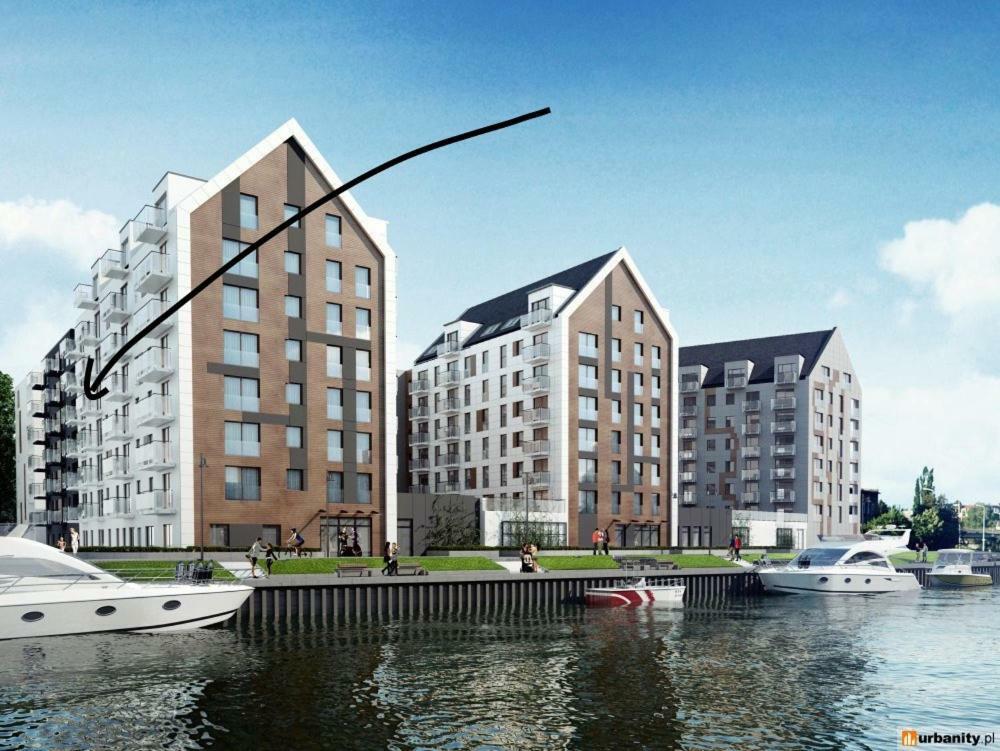 Apartament Morski Nowa Motlawa Lägenhet Gdańsk Exteriör bild
